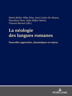 cover image of La néologie des langues romanes